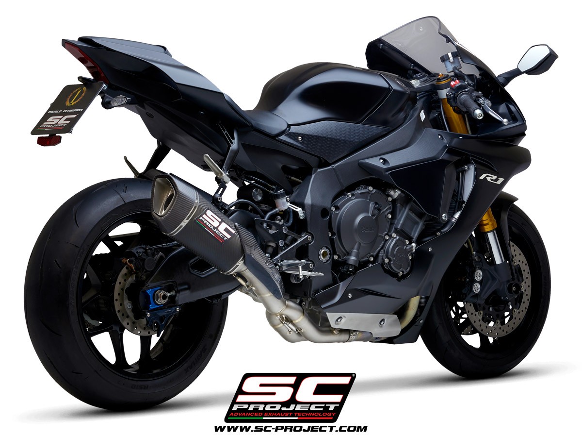 SC-Project S1 Full 2-1 System Exhaust | Yamaha YZF-R7 (2021